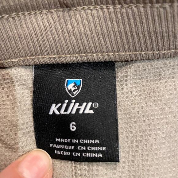 Kuhl Women's size 6 Outdoors Skirt in Tan - Picture 4 of 6